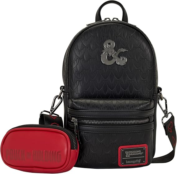 Loungefly Dungeons & Dragons Sling Crossbody Bag with Coin Bag