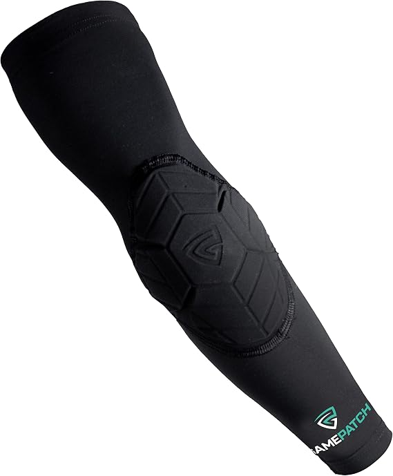 Padded Arm Sleeve | Shock Absorbing Technology | Elbow Compression | Men Women Kids
