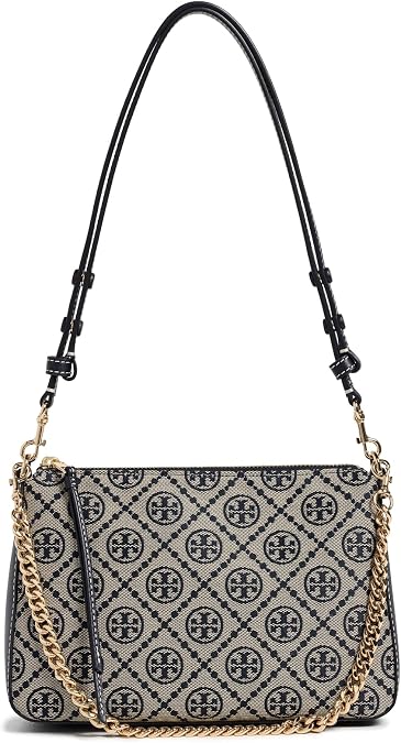 Tory Burch Women's Perry T Monogram Small Shoulder Bag