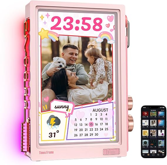 Divoom Times Frame 10.1-Inch WiFi Digital Picture Frame & Desk Display
