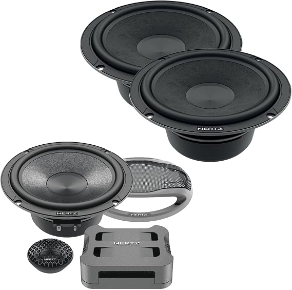 HERTZ Cento CK 165 6 1/2" 2-Way Components Pair with a Pair of CX 165 2-Way Coax Speakers