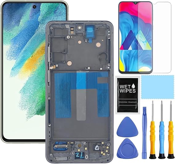 for Samsung Galaxy S21 FE 5G G990u1 Screen Replacement with Frame
