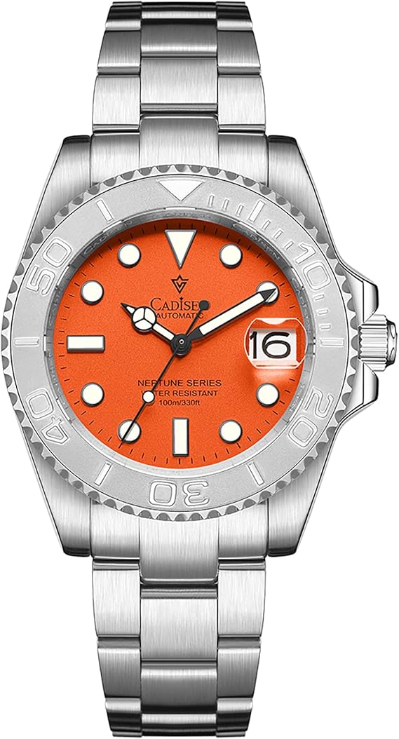 FINNIAN CADISEN Automatic Watch Men's Mechanical Automatic Watch Sapphire Glass Stainless Steel Classic Homage
