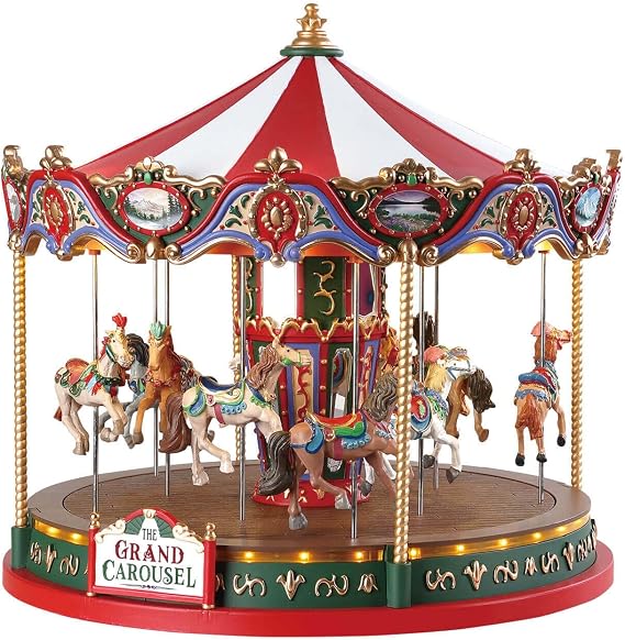 Lemax Village Collection The Grand Carousel Table Accent, #84349