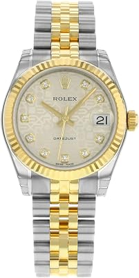 Rolex Datejust Lady 31 Silver Dial Stainless Steel and 18K Yellow Gold Rolex Jubilee Automatic Watch 178273SJDJ