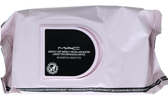 MAC Gently Off Wipes + Micellar Water