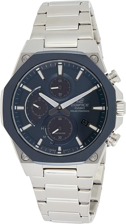 Casio EFS-S570DB-2AUDF Wristwatch, Grey-Navy Blue, Standard