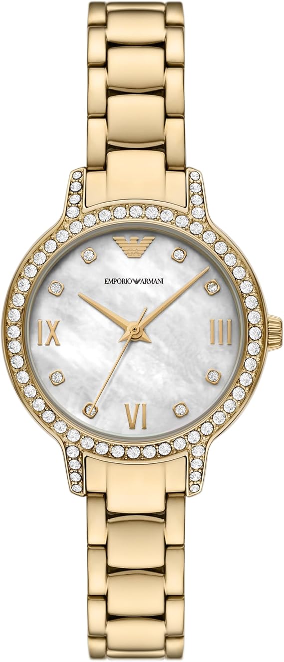 Emporio Armani Women's Three-Hand Watch; Dress Watch for Women