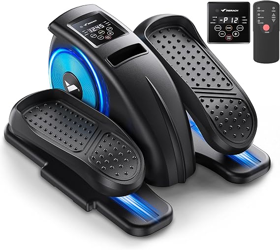 MERACH Under Desk Elliptical, Leg Exerciser While Sitting for Seniors