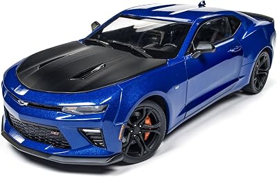 Autoworld AW241 2017 Chevrolet Camaro SS 1LE 50th Anniversary Limited Edition to 1002pc 118 Diecast Model Car