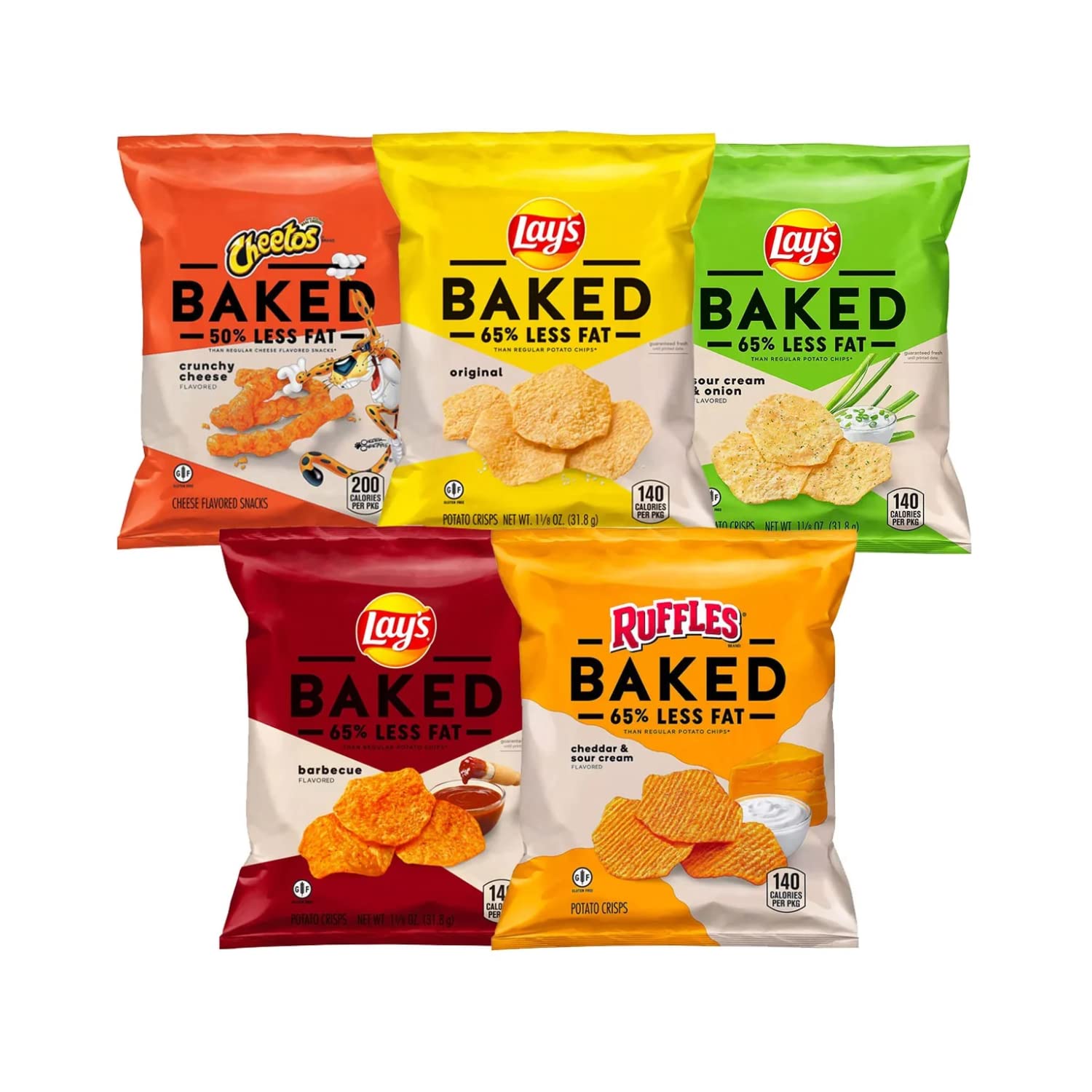 Baked & Popped Mix Variety Pack, Individual Single Serve, 10 Bags
