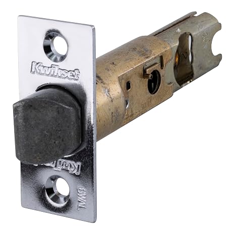 Kwikset 81826-003 Satin Chrome Universal 6 Way Adjustable Spring Latch