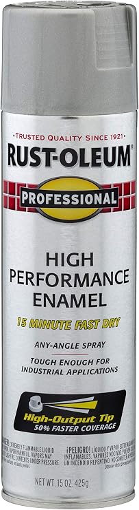 Rust-Oleum Professional Light Machine Gray High Performance Enamel Spray Paint