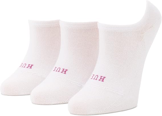 HUE womens The Perfect Sneaker Liner 3 Pair Pack