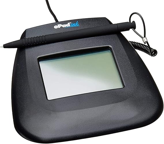 Interlink Electronics ePad-ink VP9805 Electronic Signature Capture Pad, USB, Portable with LCD Screen for Legally-Binding E-Signatures