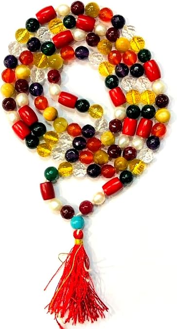 Divya Shakti 100% Original Navgrah/Navratan/Navratna Mala AAA Quality
