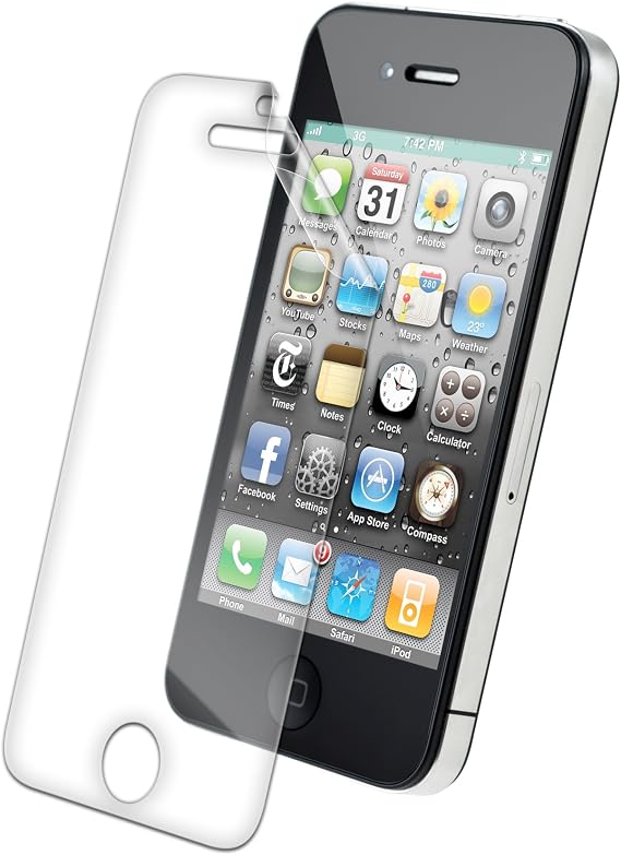 ZAGG InvisibleShield Original for Apple iPhone 4 / iPhone 4S - Retail Packaging - Screen