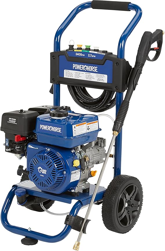 Powerhorse Pressure Washer Pump, 3400 PSI, 2.7 GPM