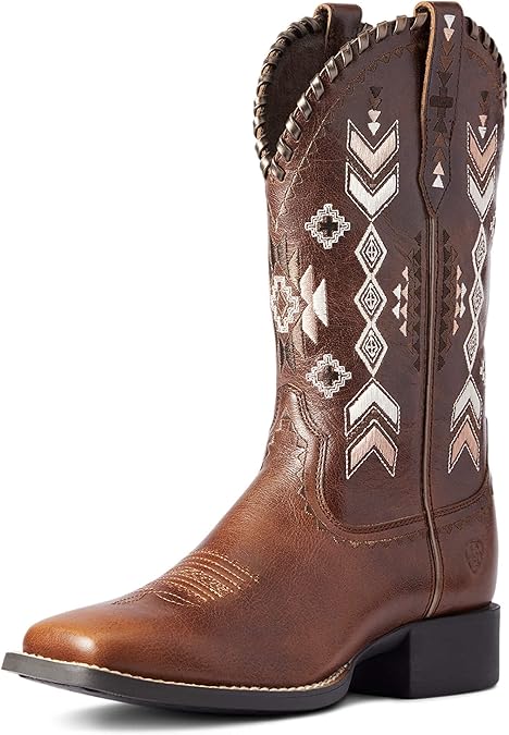 ARIAT womens Round Up Skyler Western Boot