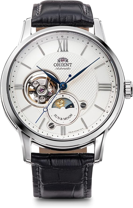Orient Sun & Moon RN-AS0003S Automatic Wristwatch, Mechanical Automatic, Classic