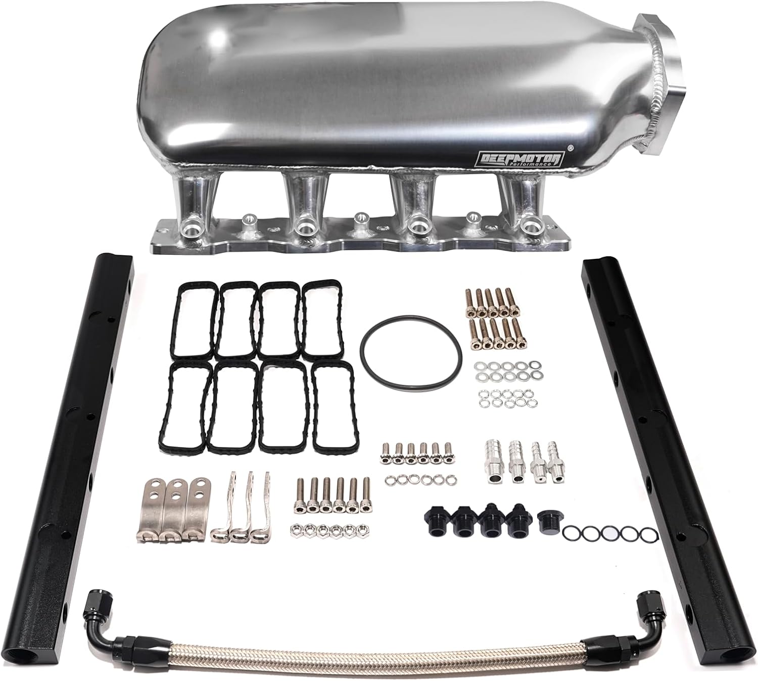 LS1/LS2/LS6 102MM LOW GEN II INTAKE MANIFOLD BIG VOLUMN (Silver)
