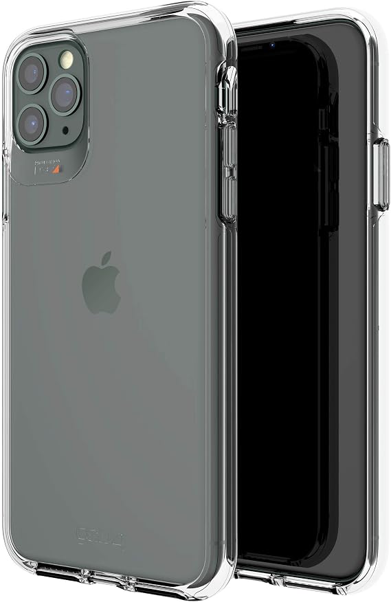 Gear4 Compatible with iPhone 11 Pro Max Case, Advanced Impact Protection by D3O 36576 Crystal Clear