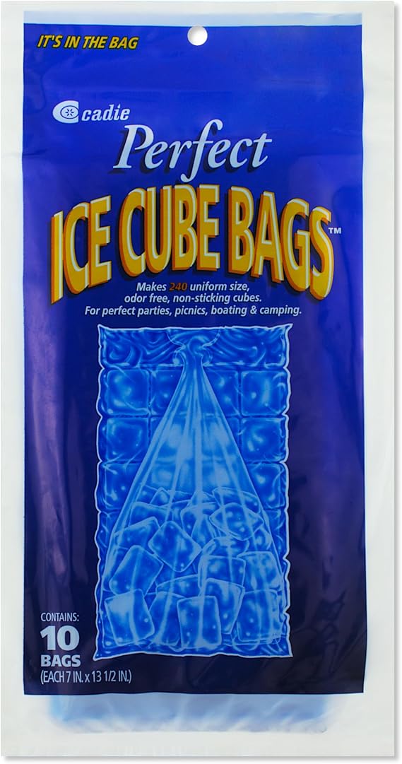 Ice Cube Bags 10 Pk Size Ea 1 Pack