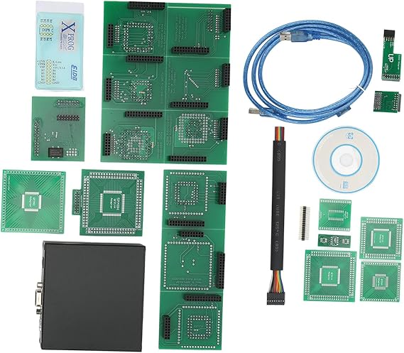 Automotive UPA USB Programmer Car ECU Programmer Tool Kit Car Computers Debugging Diagnostic Repair Program with USB Dongle Car Programming Tool for 7 for XPROG M V5.55