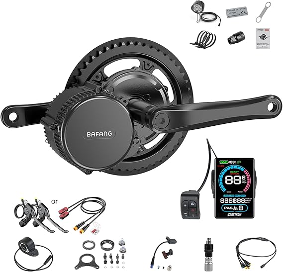 BAFANG 750W Mid Drive Kit,Mid Drive Ebike Conversion Kit Brushless