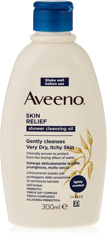 Aveeno Skin Relief Bath & Shower Oil 300Ml