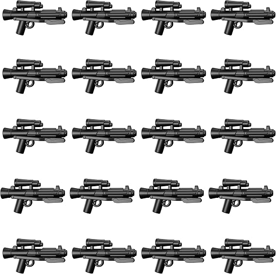 BrickTactical Trooper Blaster Pack Weapons for Minifigs Made in USA