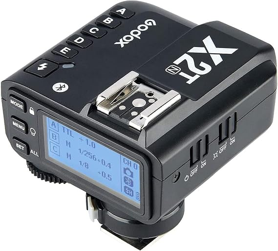Godox X2T-N TTL Wireless Flash Trigger for Nikon Bluetooth Connection Supports iOS/Android App Contoller,1/8000s HSS,TCM Function,Relocated Control-Wheel,New AF Assist Light