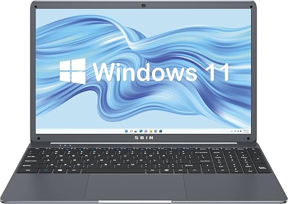 Laptop 12GB RAM 512GB SSD, 15.6 Inch Laptops with Intel Celeron Quad-Core Processor(up to 2.9 GHz), Full HD 1080P Screen, Mini HDMI, 2.4/5.0G WiFi, Webcam, Bluetooth 4.2, Grey