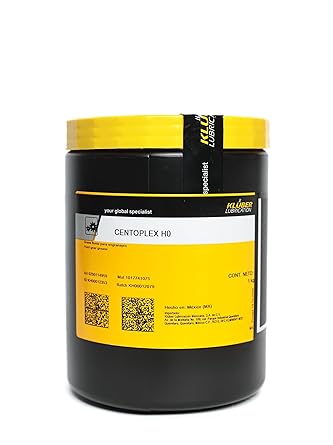 Kluber Lubrication CENTOPLEX H0 Grease for Garage Door Drives-Construction Vehicles-Plain Bearings-Leaf Springs in Rail Vehicles 1 Kg Can