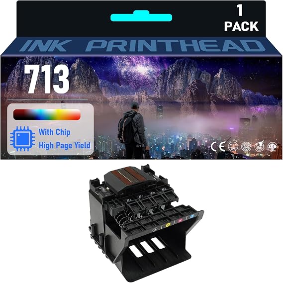 713 3ED58A Ink Printhead (with chip) High Yield Compatible