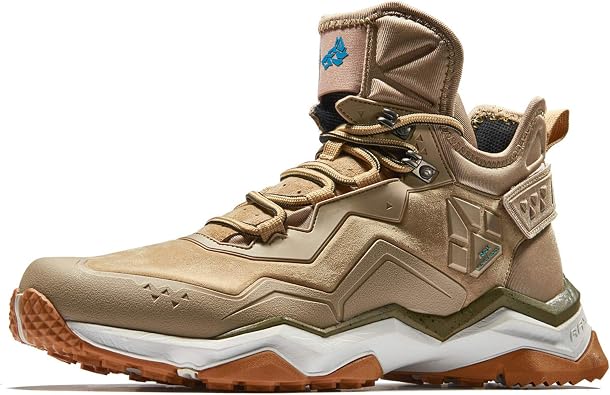 RAX Mens Mid Multifunctional V-tex Waterproof Hiking Boots Outdoor Shoes