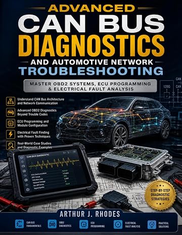 Advanced CAN Bus Diagnostics and Automotive Network Troubleshooting: Master OBD2 Systems, ECU Programming & Electrical Fault Analysis (Modern Automotive Technology Diagnostics Mastery Series)