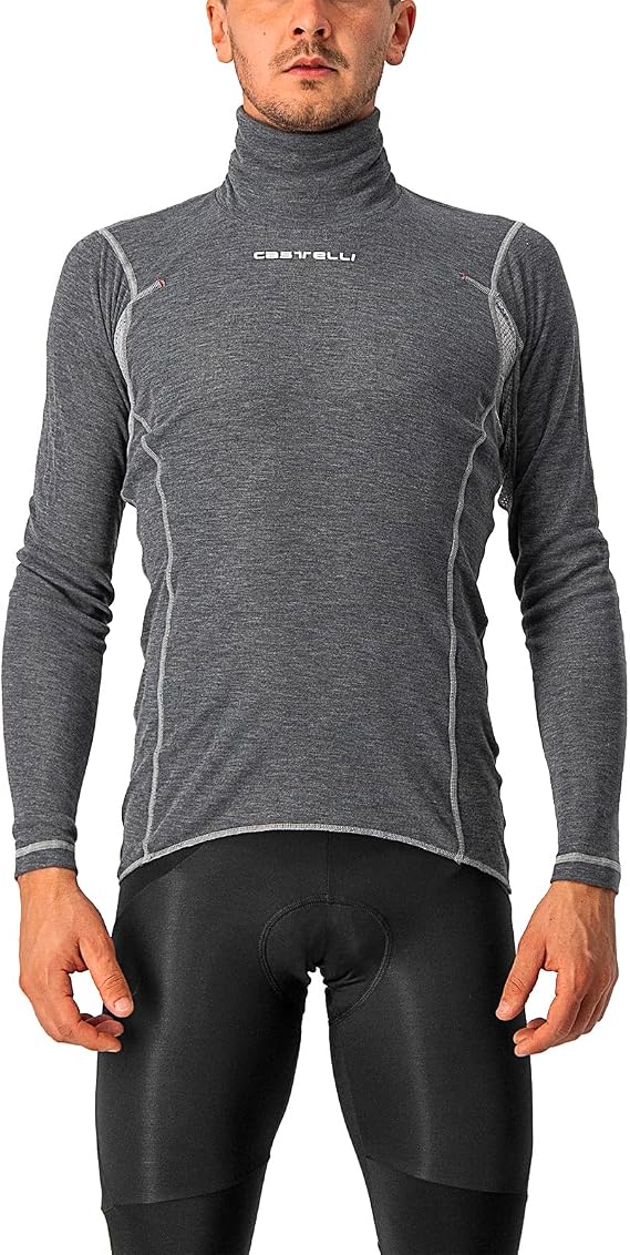 CASTELLI Men's Flanders Neck Warmer Base Layer, Jersey with High Neck Protection for Road and Gravel Biking I Cycling