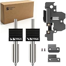 Original H2D TPU High-Flow Kit for Bambu lab H2d Nozzle 0.4+0.6mm High-Speed and Stable Printing TPU Filament H2d High Flow Nozzle with TPU Hotend Cover H2D Hotend Bambulab 3D Printer Accessories