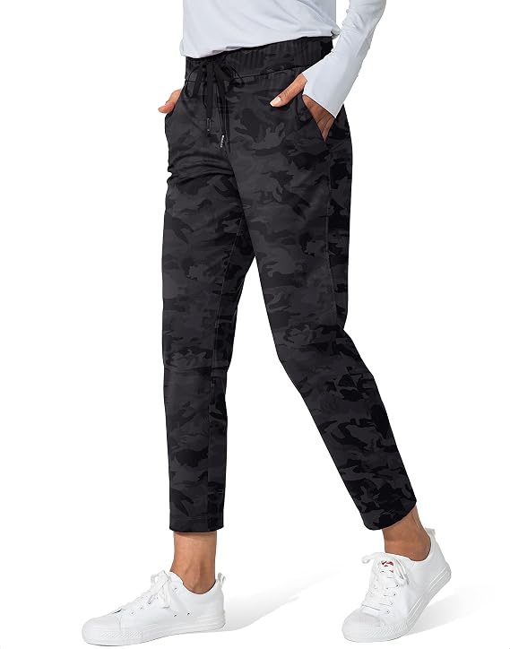 G Gradual Women's Pants with Deep Pockets 7/8 Stretch Ankle Sweatpants