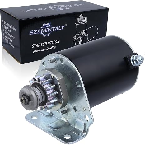 Starter Replacement for Briggs and Stratton 14.5 16 16.5 17 17.5 18 18.5 19.5 HP 14 Tooth Steel Gear for Cub Cadet John Deere E100 110 D100 Toro, 593934 693551 LG693551 SE501848