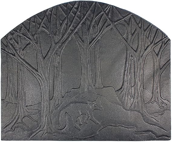 Minuteman International Forest Fox Cast Iron Fireback