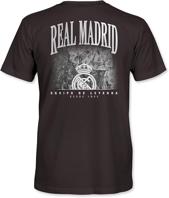 Real Madrid Premium Vintage Soft Wash Cotton T-Shirt