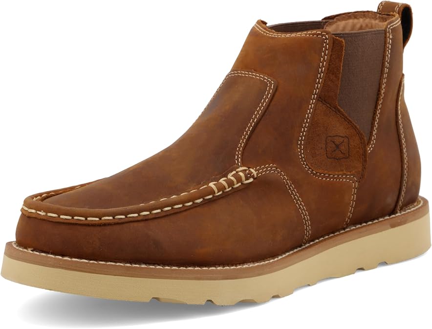 Twisted X mens 4" Chelsea Wedge Sole Boot