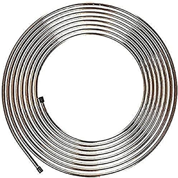 Nickel/Copper Brake/Fuel/Transmission Line Tubing Coil, 5/16" x 25'