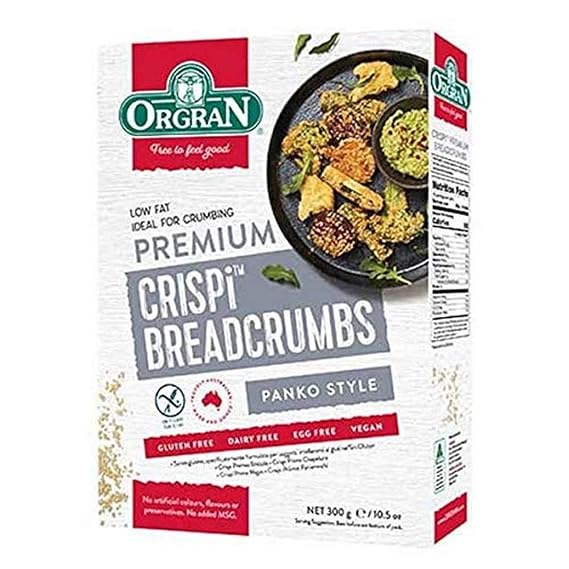 Orgran Crispi Premium Breadcrumbs Panko Style