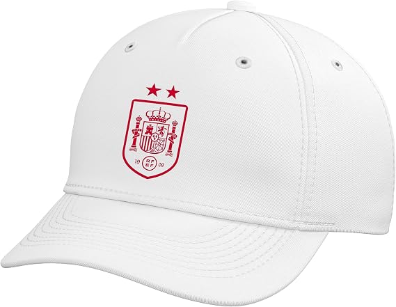 Officially Licensed Spain National Soccer Team Crest, 2-Star Adjustable Baseball Hat