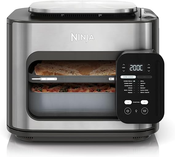 Ninja Combi 12-In-1 Multi-Cooker, Oven & Air Fryer, Grey, SFP700UK