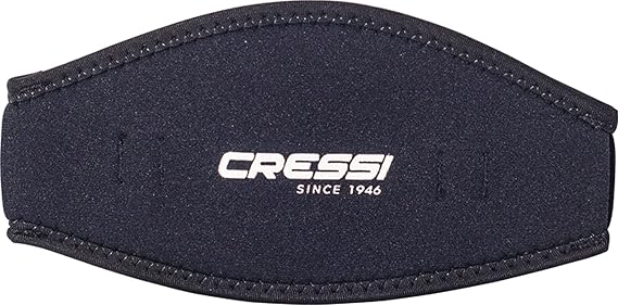 Cressi Neoprene Mask Strap Cover - Comfortable Cover for Diving Mask | Ideal for Long Hair or for Identification