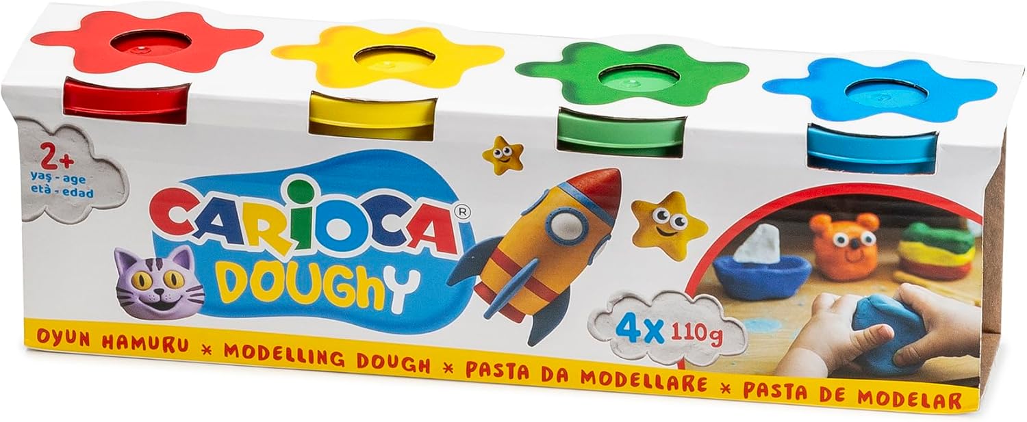 Carioca Play Dough 4X110 gr